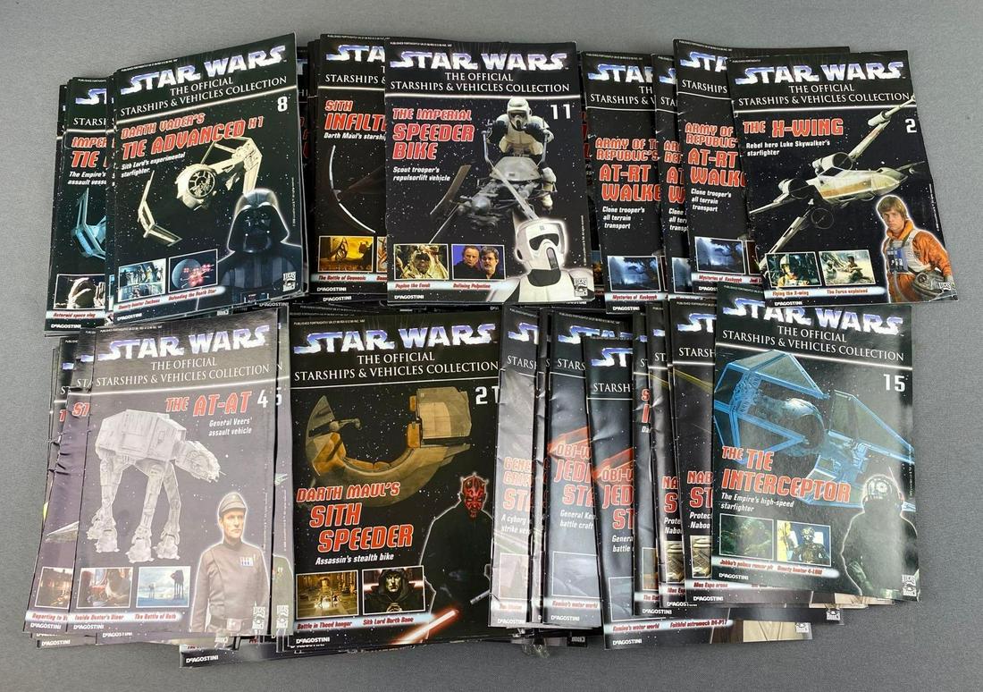 Group of 30+ Star Wars Official Starships and Vehicles Collection (1 of 3)