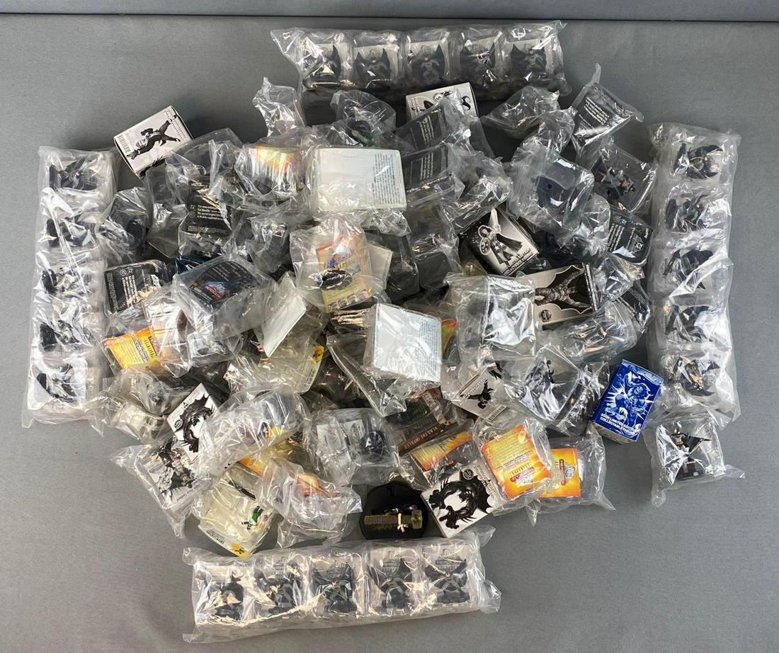 Group of DC HeroClix Figures: Some unsealed. Includes Batman, Green Lantern, Limited Edition 618/800 Joker, etc.