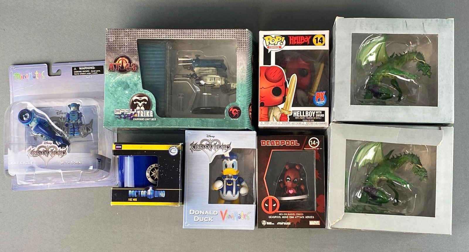 Group of 8 Assorted Figures and Cup (1 of 5)