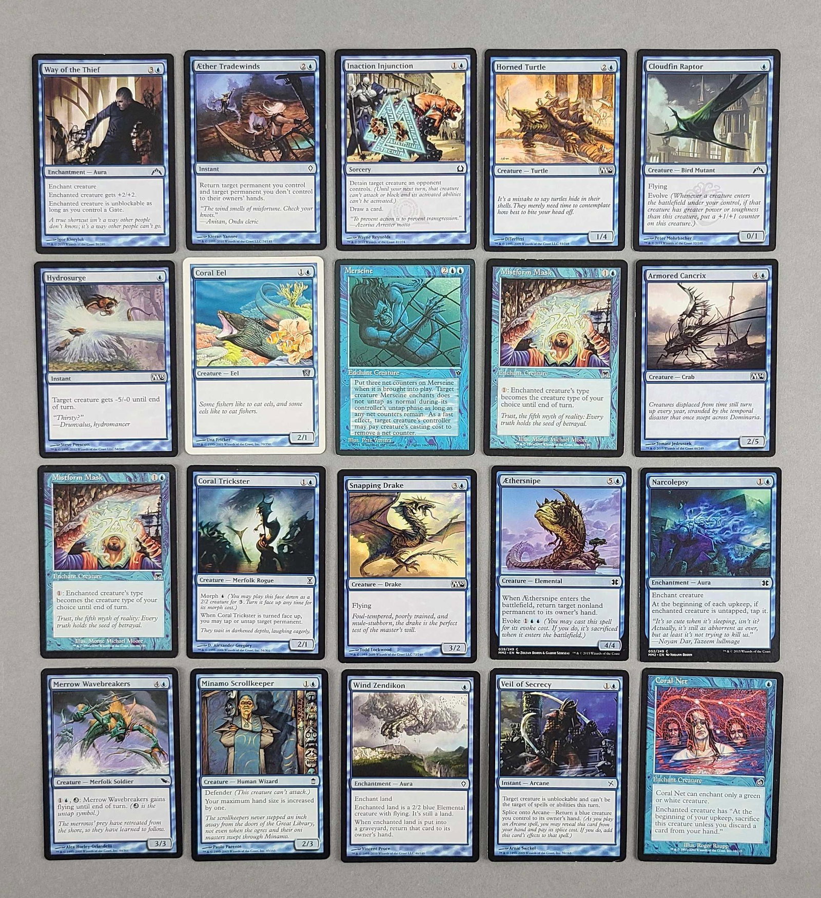 Group of Approximately 4000 Magic the Gathering Gaming Cards: Various Dates and Series, Unknown Contents