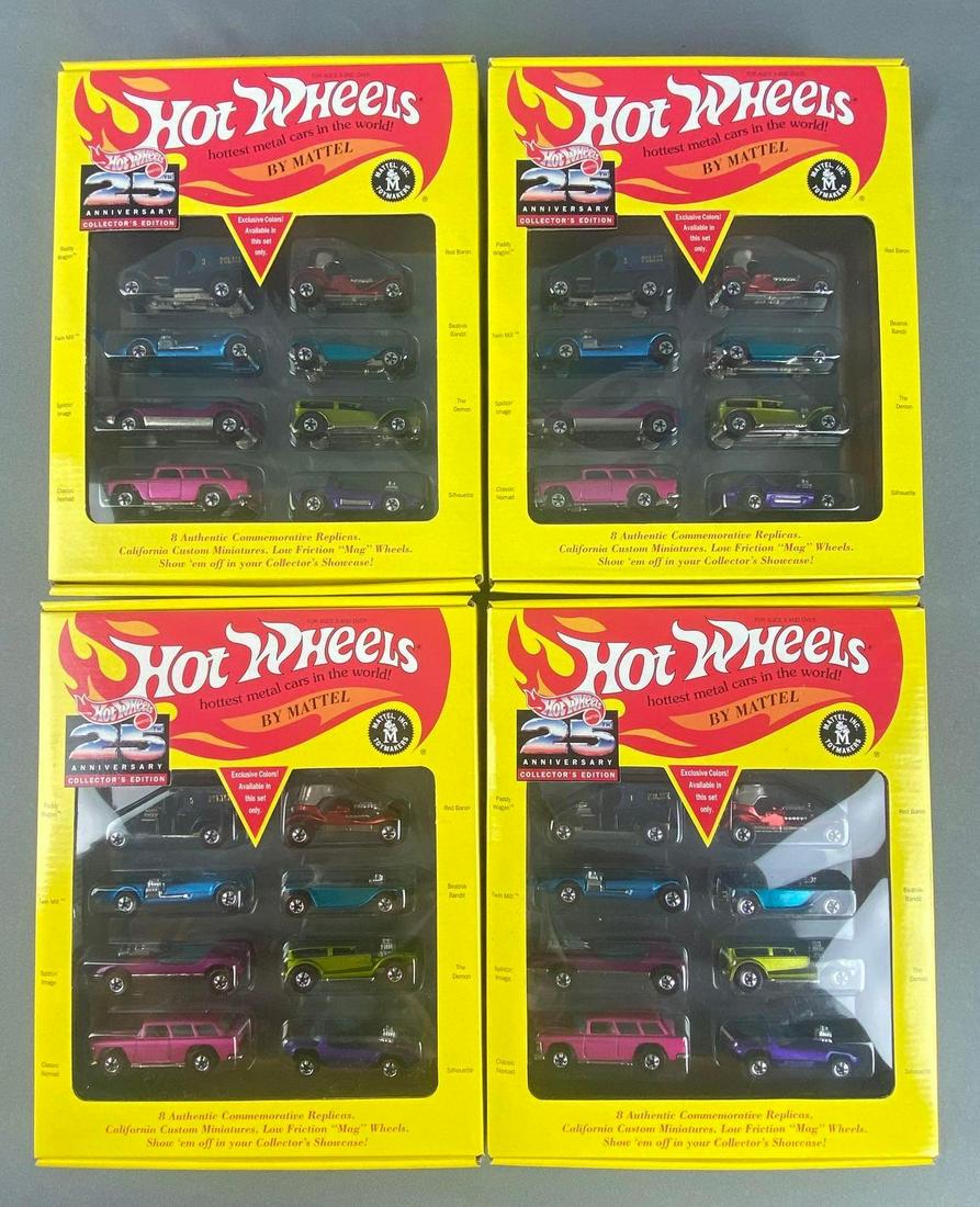 Group of 4 Hot-Wheels 25th Anniversary Die-Cast Vehicles (1 of 3)