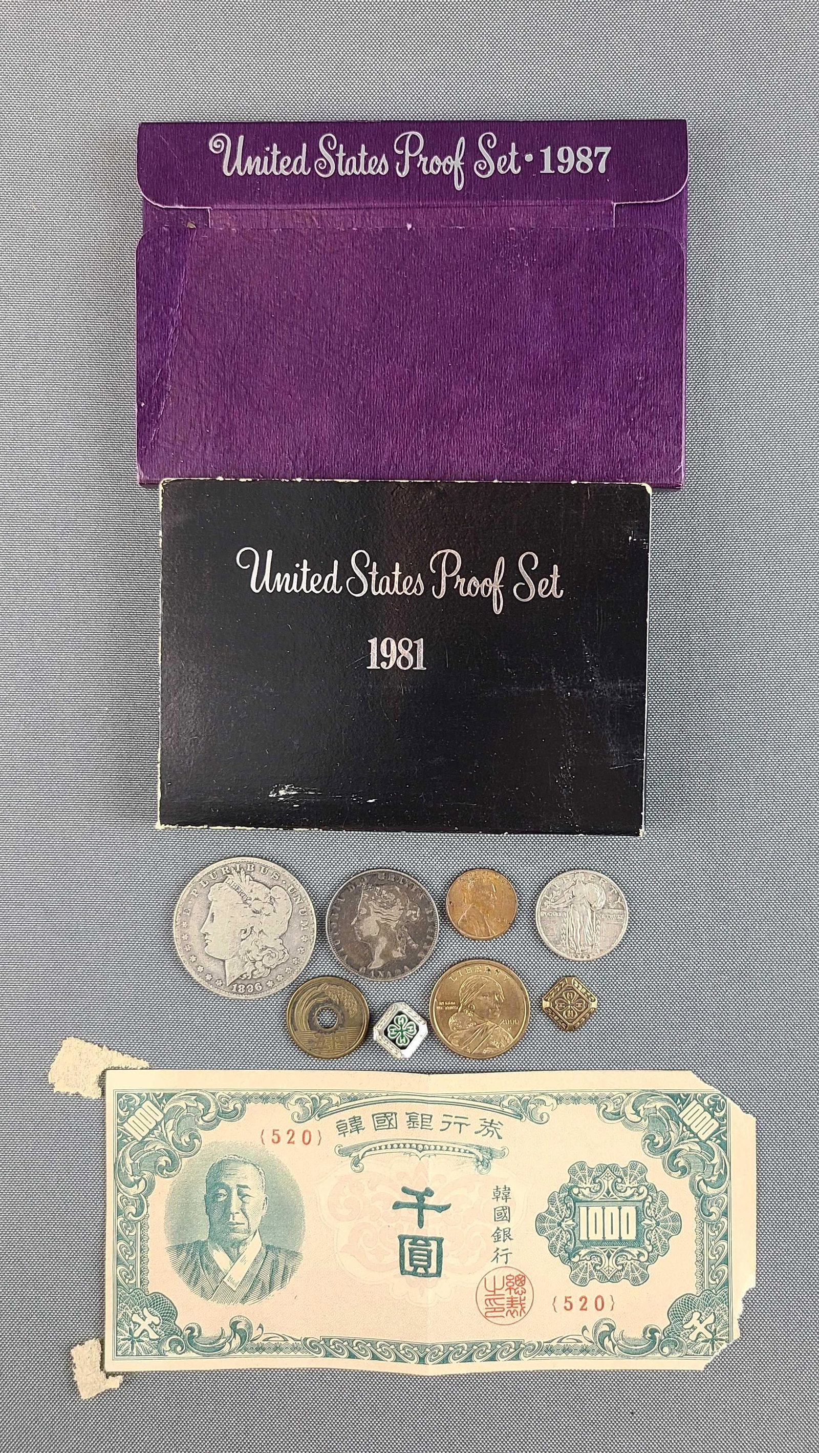 Group of US Coins and more (1 of 4)