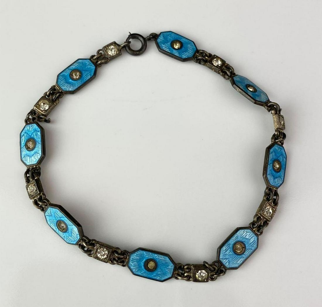 Sterling Silver Bracelet: 8 inches, 11.3g