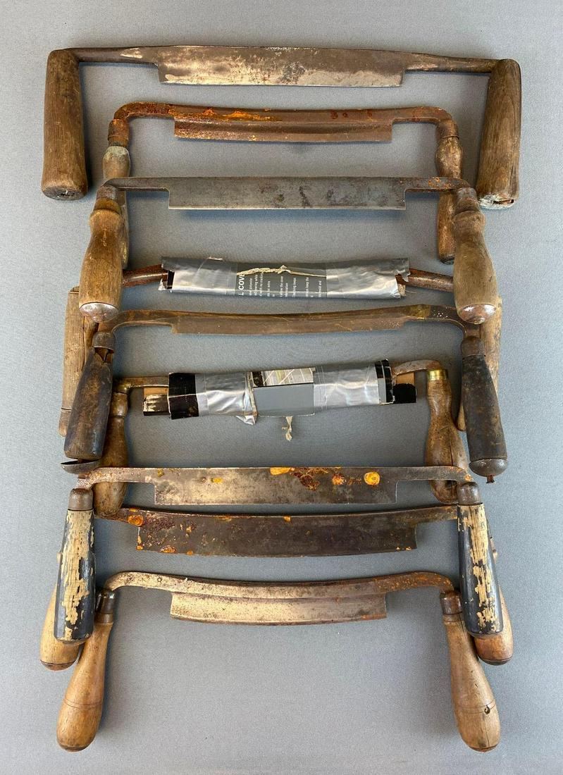 Group of 9 Antique Draw Knives (1 of 4)