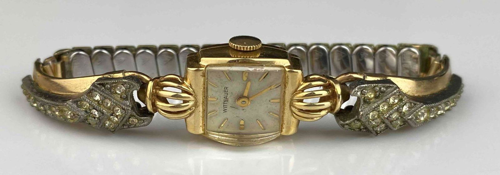 Longines-Wittnauer 14K Gold Watch: 6 inches, 20.1g total weight