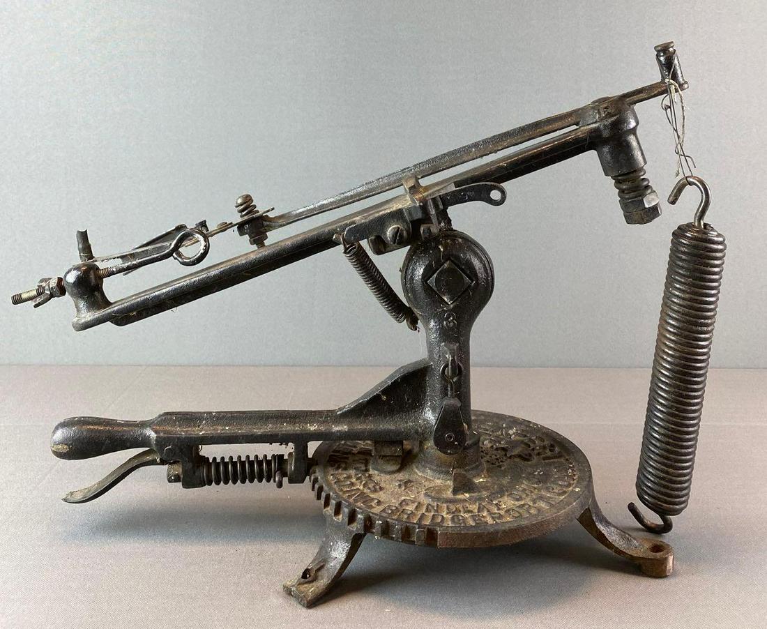 Cast Iron Remington Expert Clay Pigeon Thrower: 15 X 21 X 8 1/2 inches