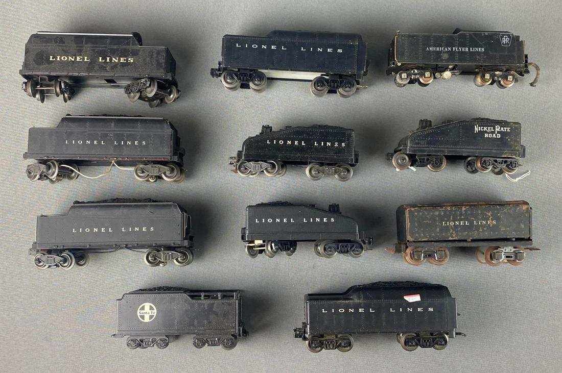 Group of 11 Assorted O Scale Train Tenders (1 of 4)