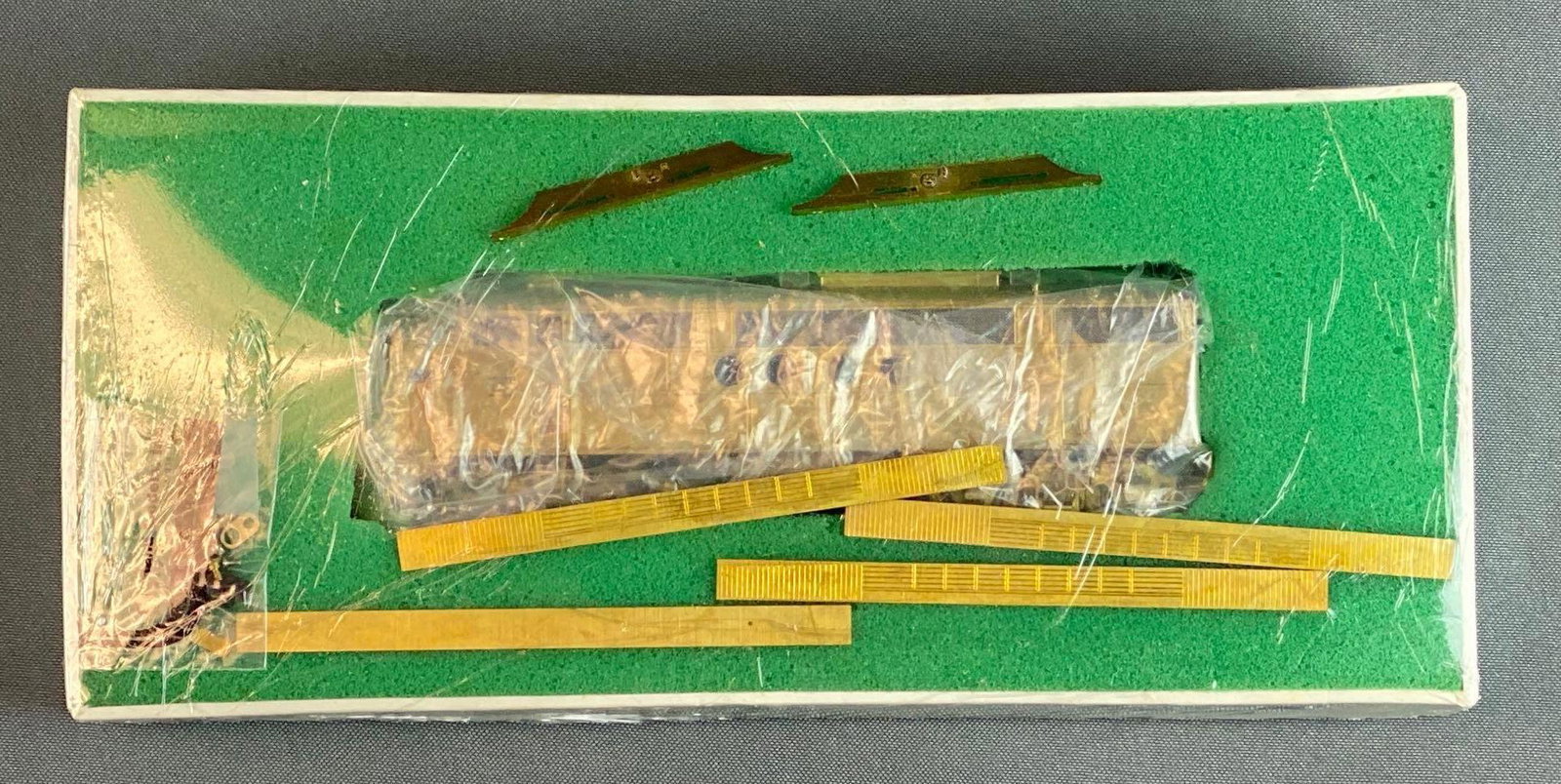 Brass HO Scale Overland BM FT A Diesel Locomotive: Untested. Original box. Sealed.
