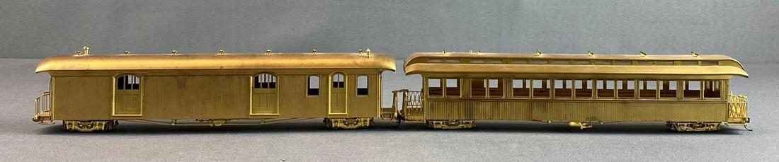 Group of 2 Brass HO Scale SR and RL Train Cars (1 of 7)