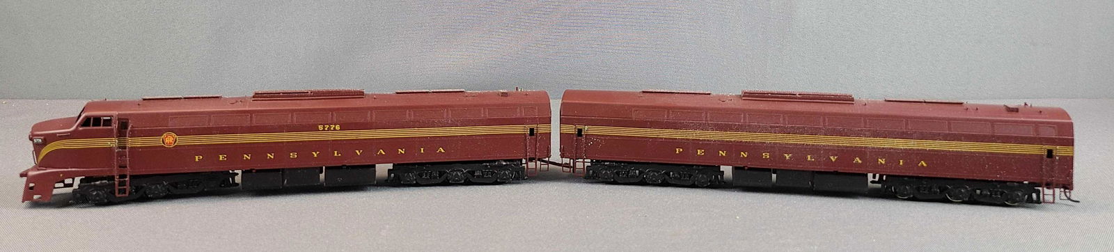 Alco HO Scale Brass Pennsylvania Railroad Train Cars (1 of 6)