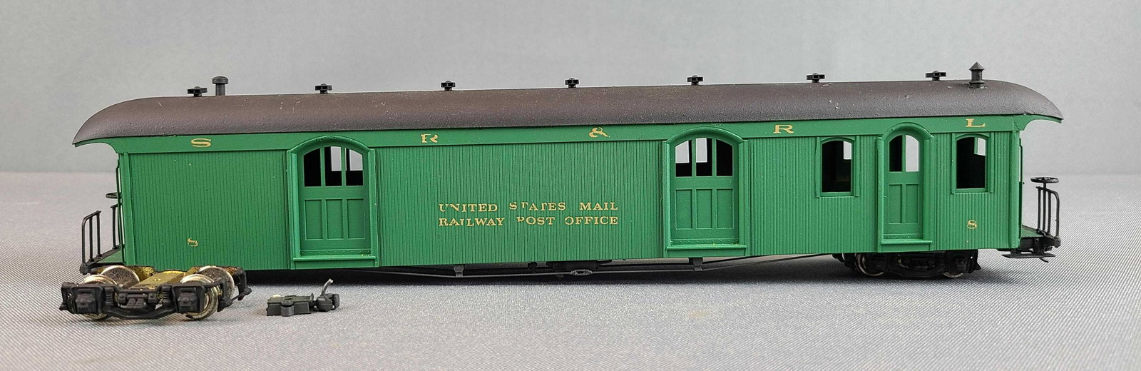 Orion Models On2 Scale Brass Baggage Train Car (1 of 6)