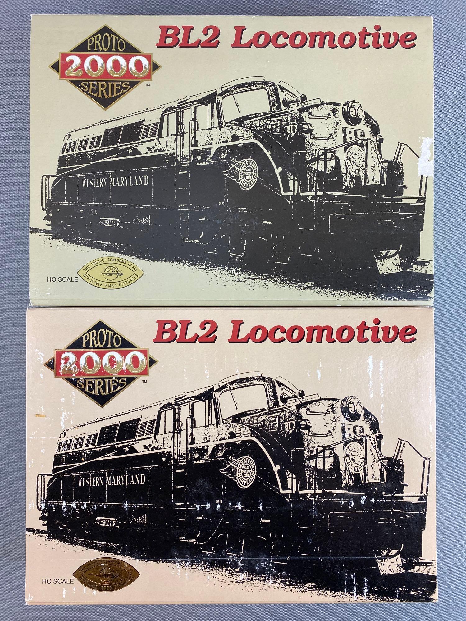 2 Proto 2000 Series HO Scale BL2 Diesel Locomotives (1 of 4)