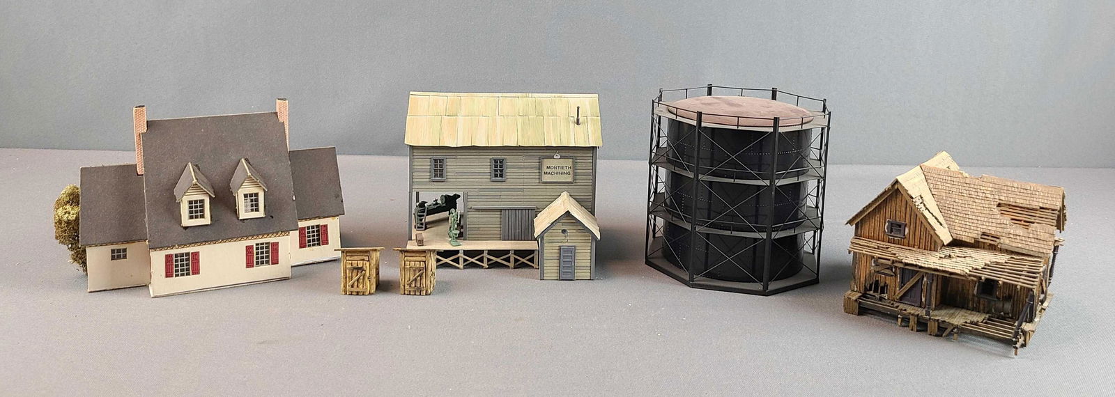 Group of Model Train Buildings (1 of 2)