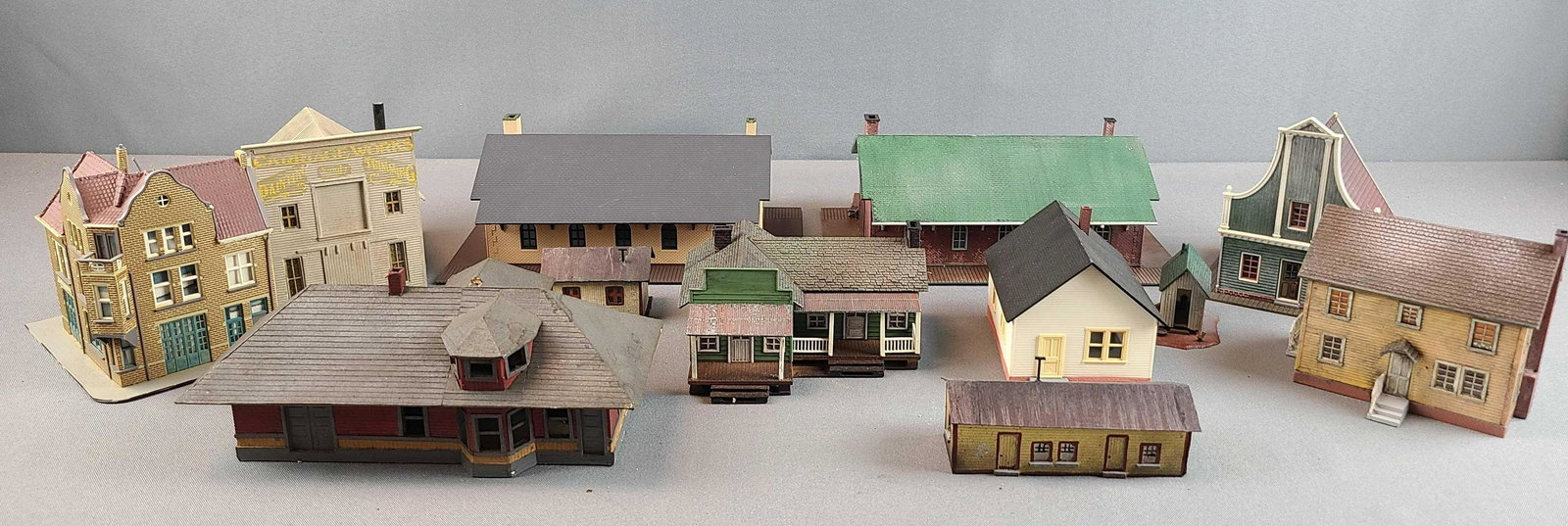 Group of Model Train Buildings (1 of 3)