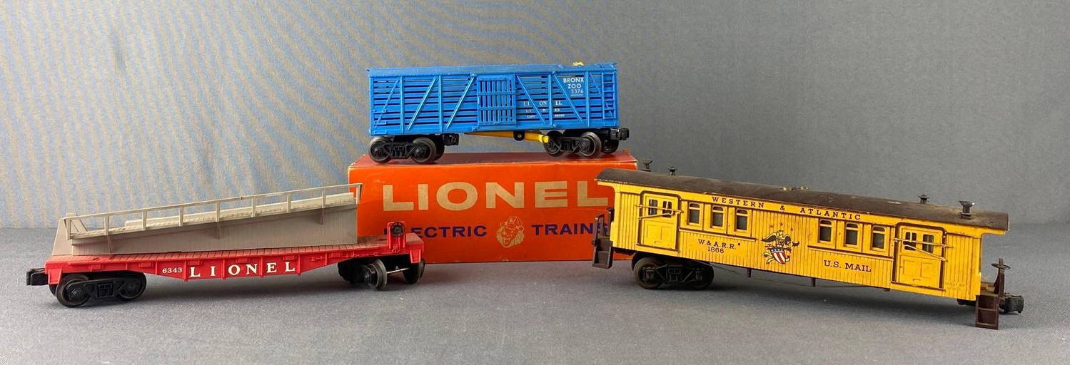 Group of 3 Lionel O Scale Train Cars (0642) on Jun 04, 2022 Matthew