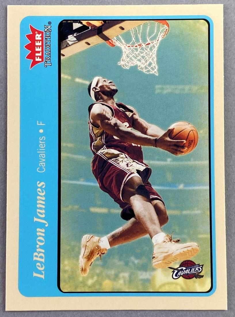 2004 Fleer Lebron James #140 (1 of 2)