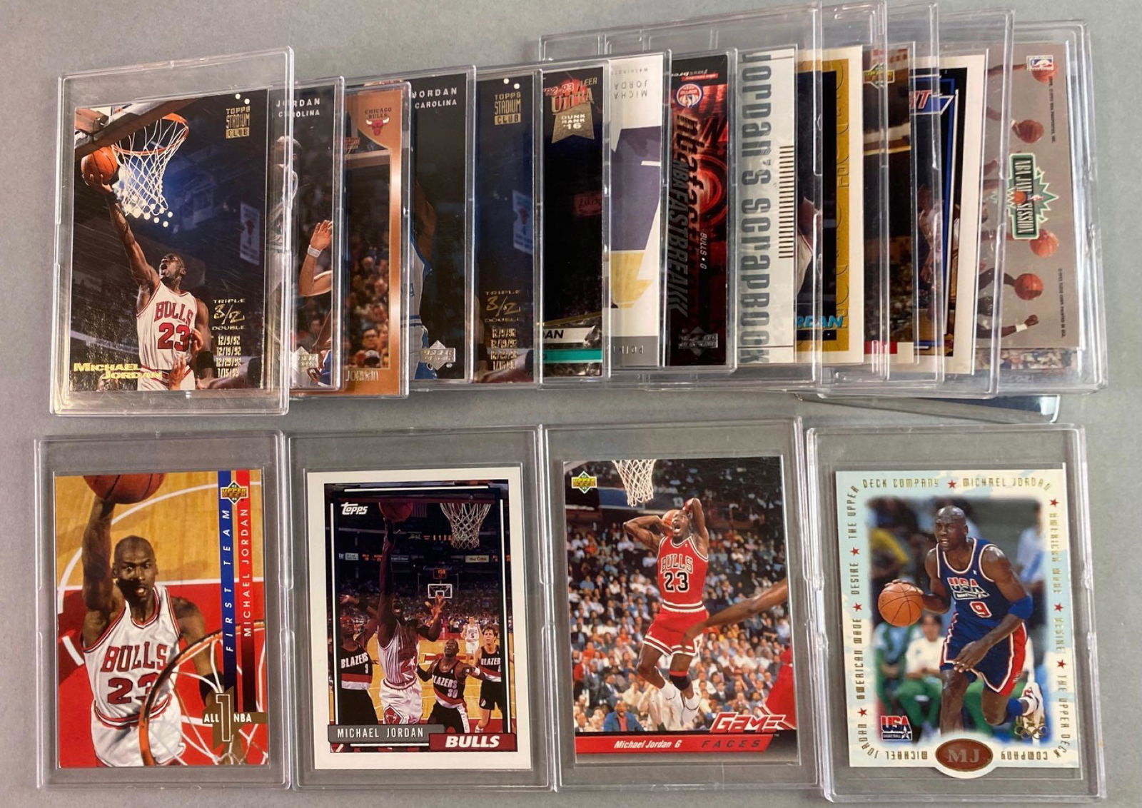 Group of 20 Michael Jordan Cards (1 of 7)