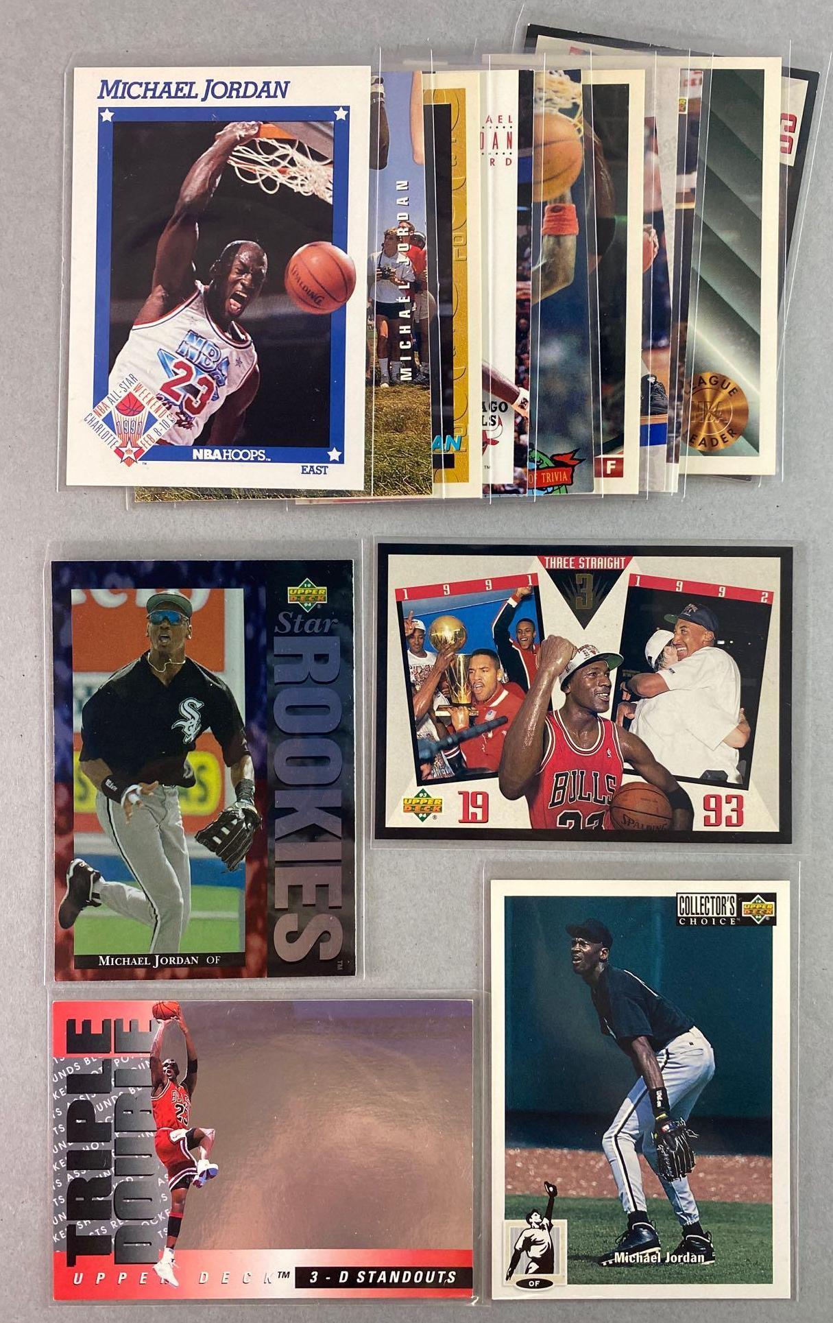 Group of 14 Michael Jordan Cards (1 of 3)