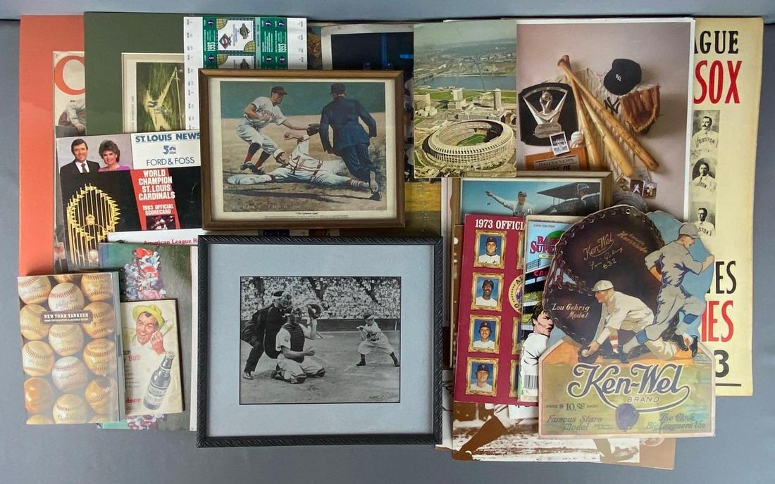 Group of 20+ Baseball Ephemera (1 of 5)