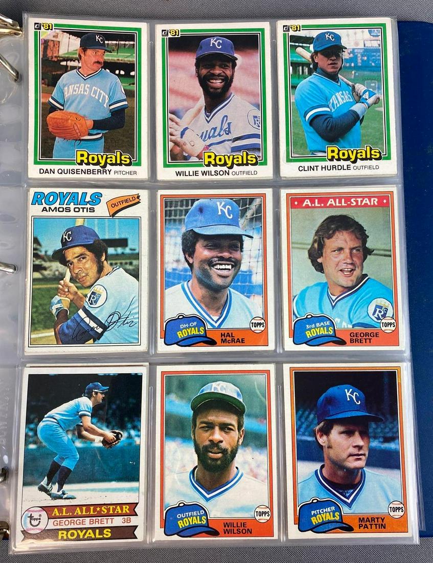 Binder of 740+ HOF's Stars & Rookie Baseball Cards (1 of 8)