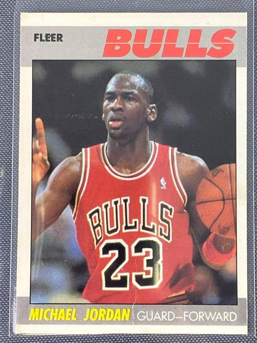 1987 Fleer Micheal Jordan #59 (1 of 3)