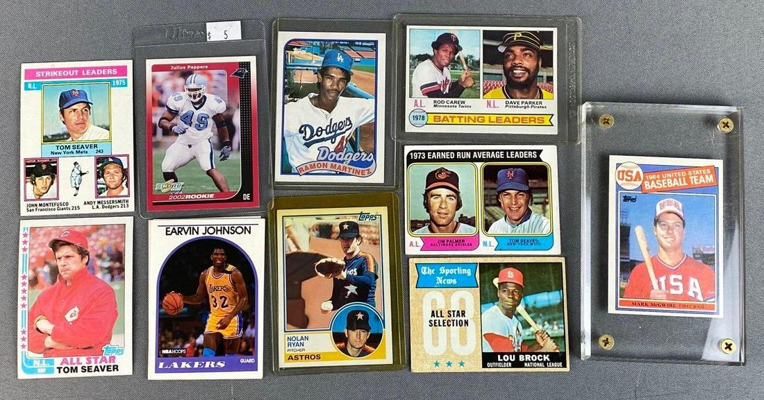 1200+ HOF's Rookies & Insert Sports Cards (1 of 2)