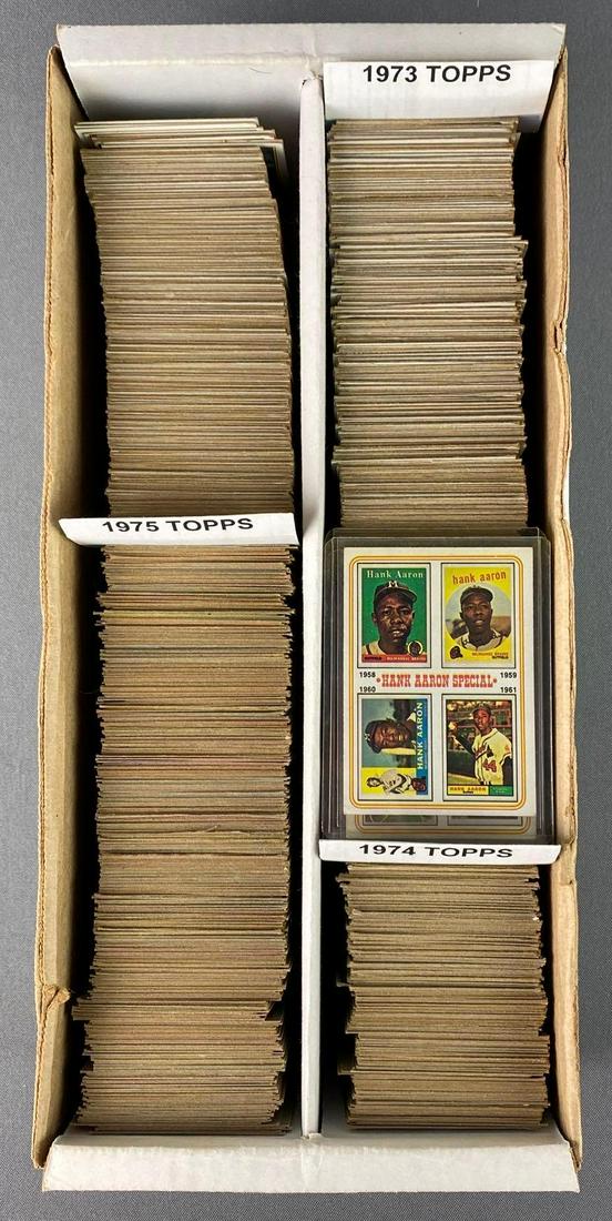 Group of 1500+ 1970s Topps Baseball Cards (1 of 4)