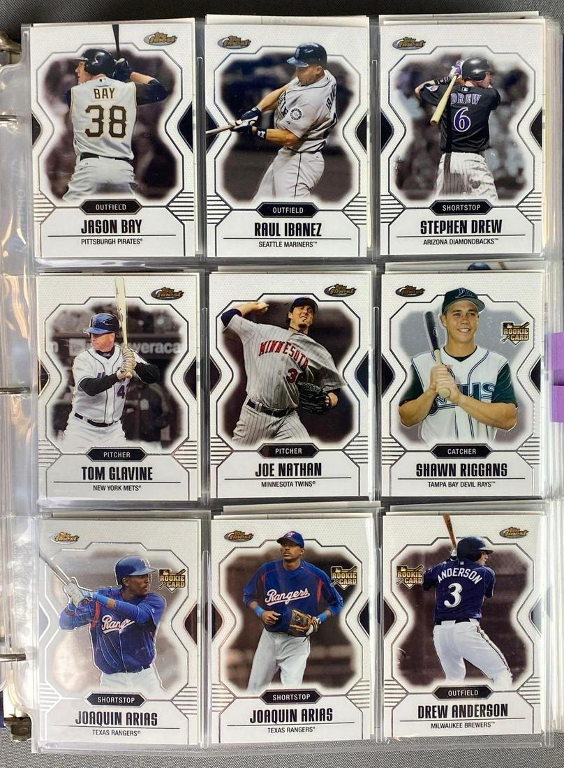 Binder of 540+ Baseball Rookie and Insert Cards: Including 540+ cards.