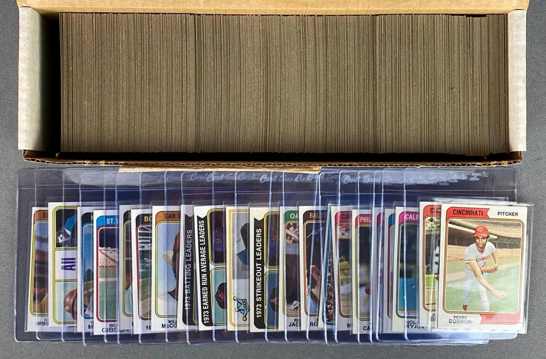 1974 Topps Baseball Card Set (1 of 4)