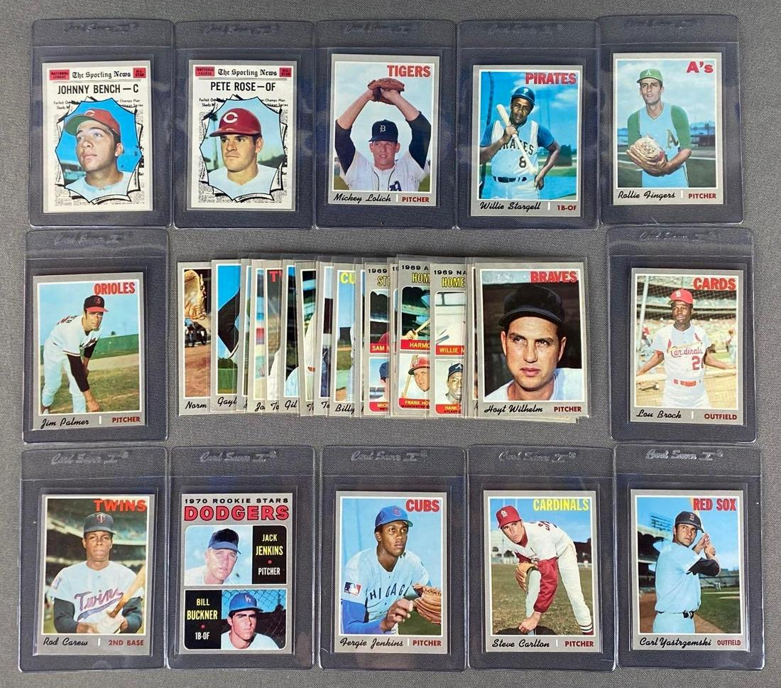 Group of 34 Assorted Topps Baseball Cards (1 of 6)