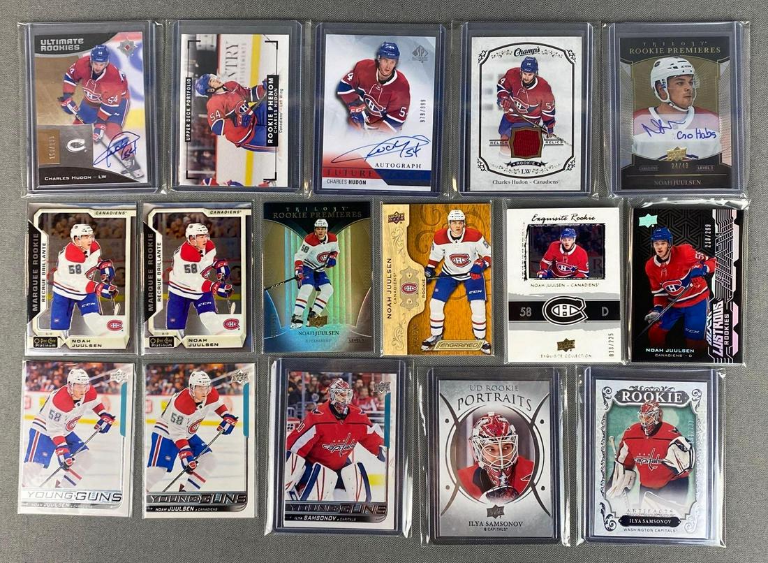 Group of 33 Hockey Rookie Cards (1 of 2)