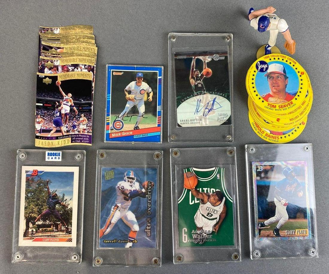 1500+ HOF's Rookies & Insert Sports Cards and Assorted Items (1 of 2)