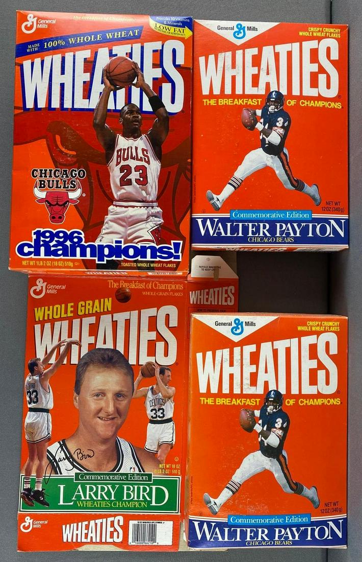 Group of 4 Wheaties Boxes (1 of 2)