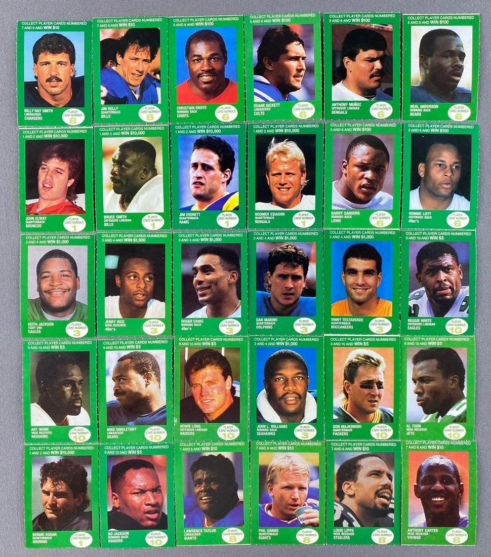 Group of 30 1990 BP Football Cards (1 of 17)