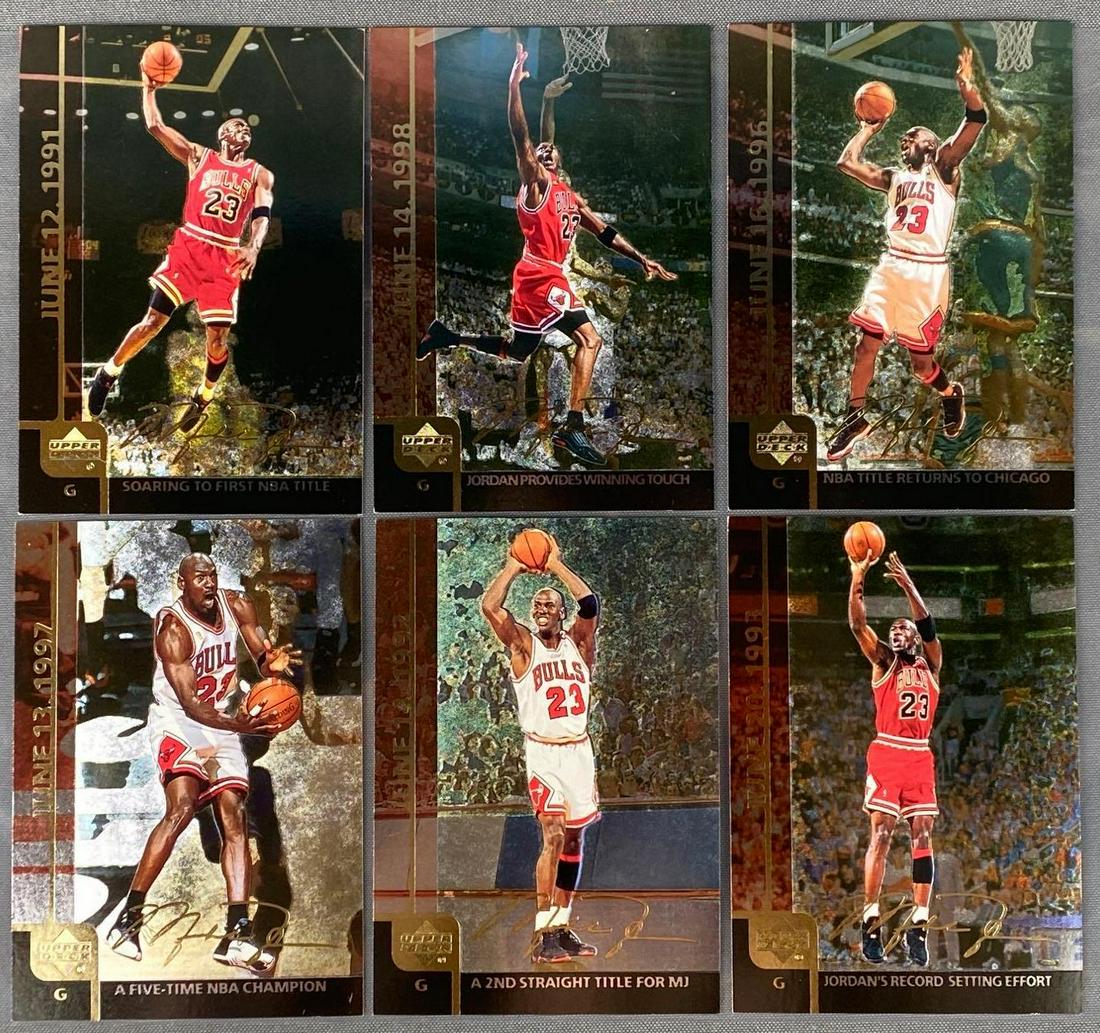 1997, 98, and 2000 Upper Deck Gatorade Michael Jordan Sets (1 of 7)