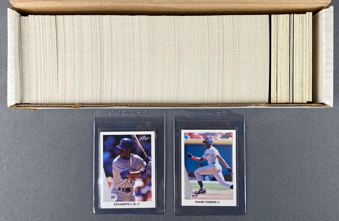 1990 Leaf Baseball Set and Puzzle (1 of 4)
