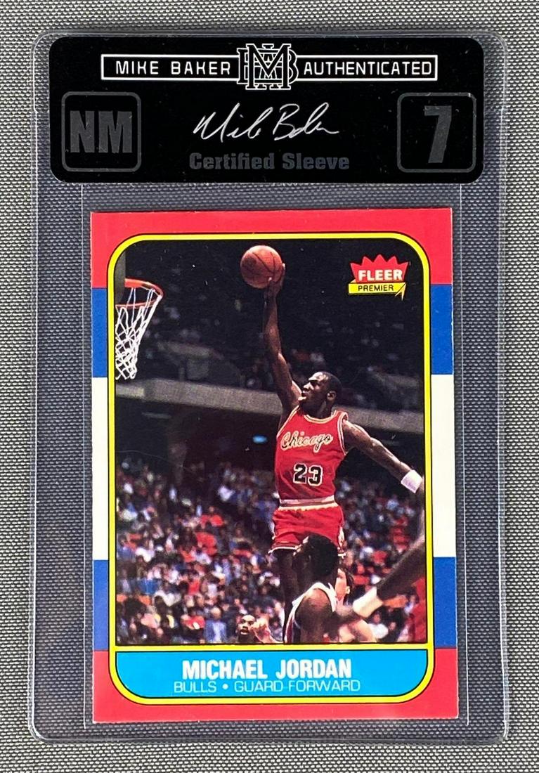 1986 Fleer Michael Jordan #57 Rookie (1 of 5)
