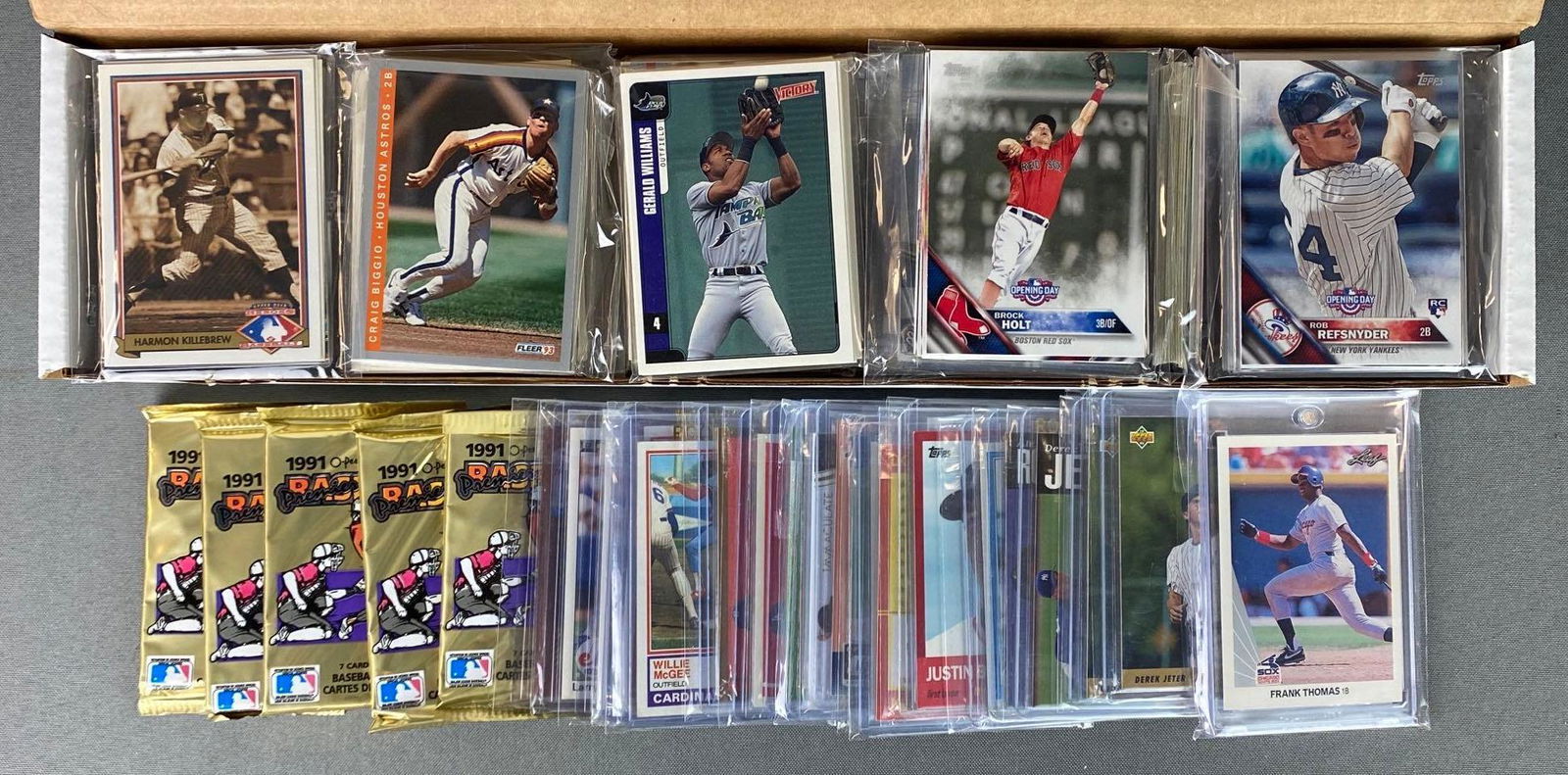 Group of 740+ Baseball Cards (1 of 5)