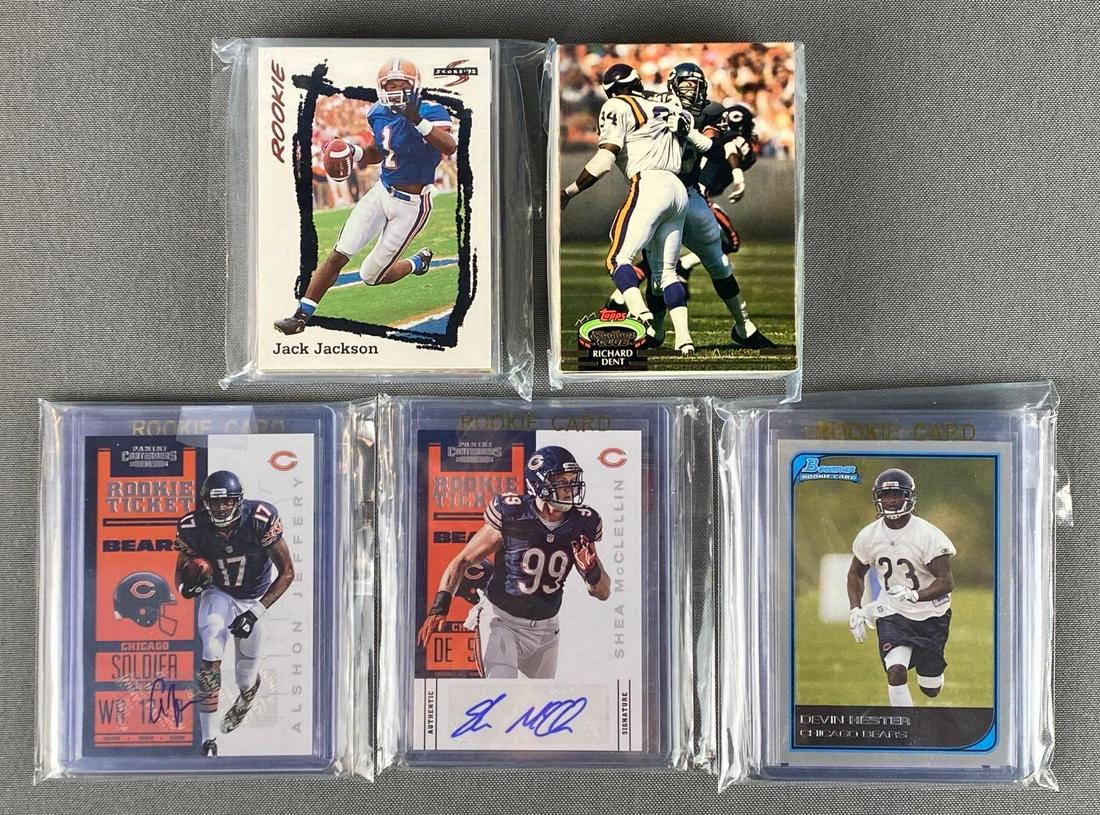 Group of 80 Chicago Bears Cards (1 of 4)