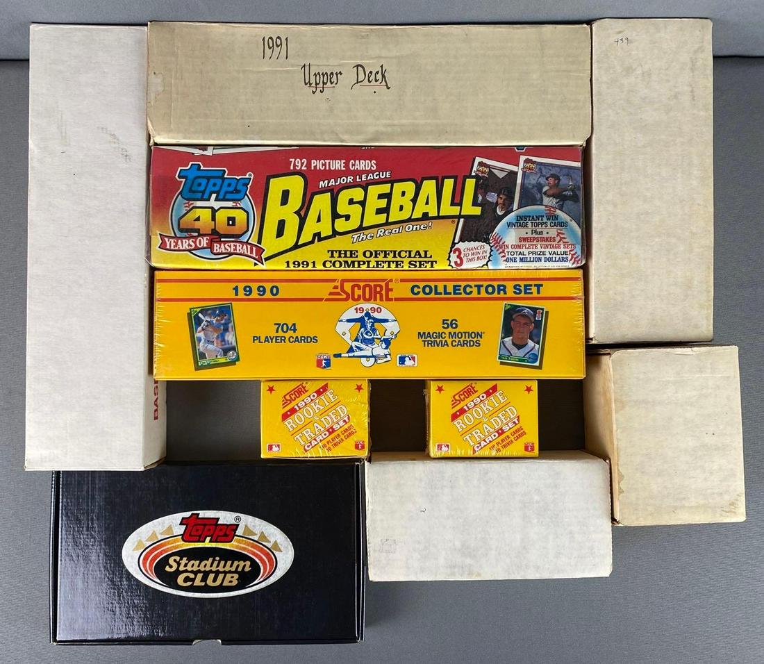 Group of 9 Baseball Card Sets (1 of 4)