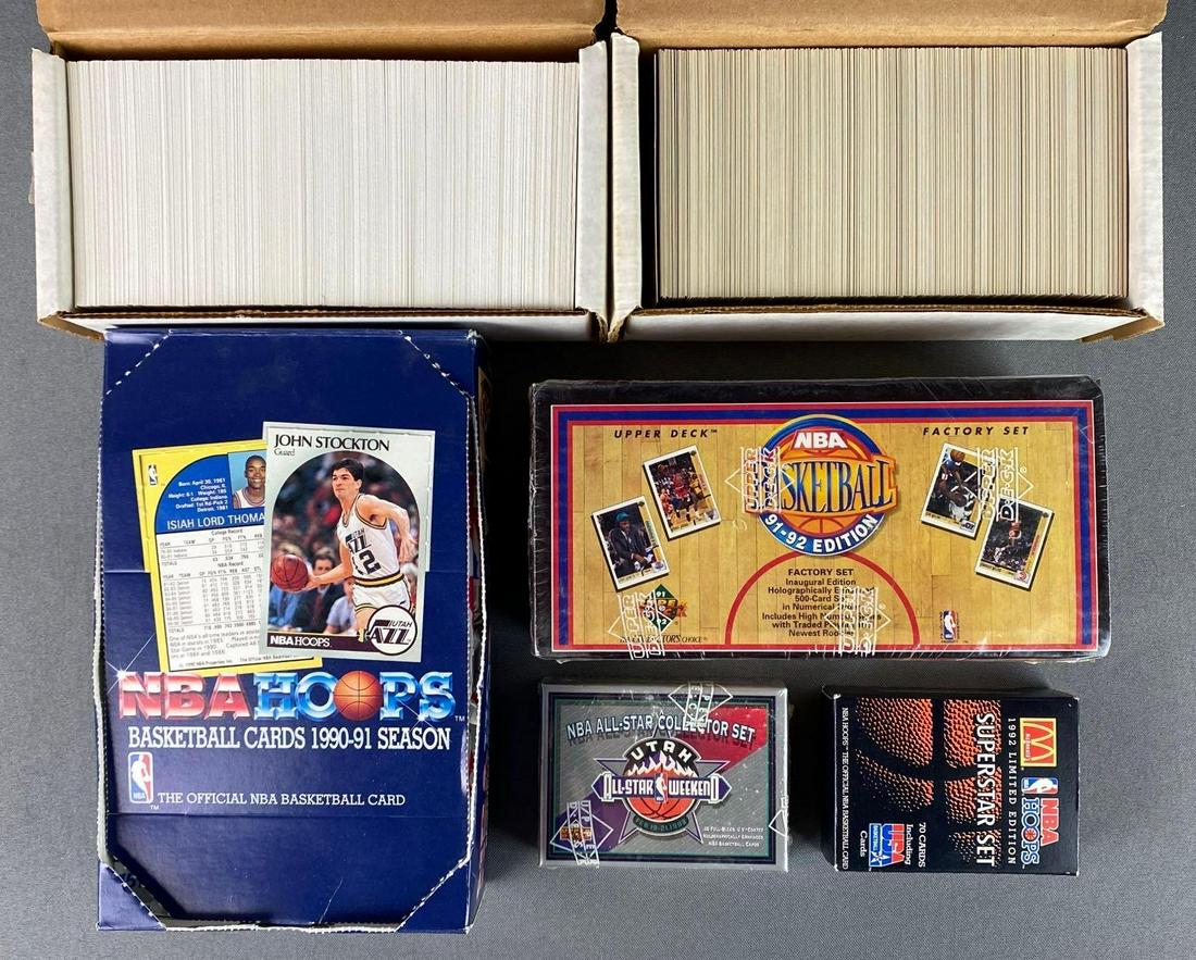 Group of 6 Basketball Card Sets and Partial Sets (1 of 4)
