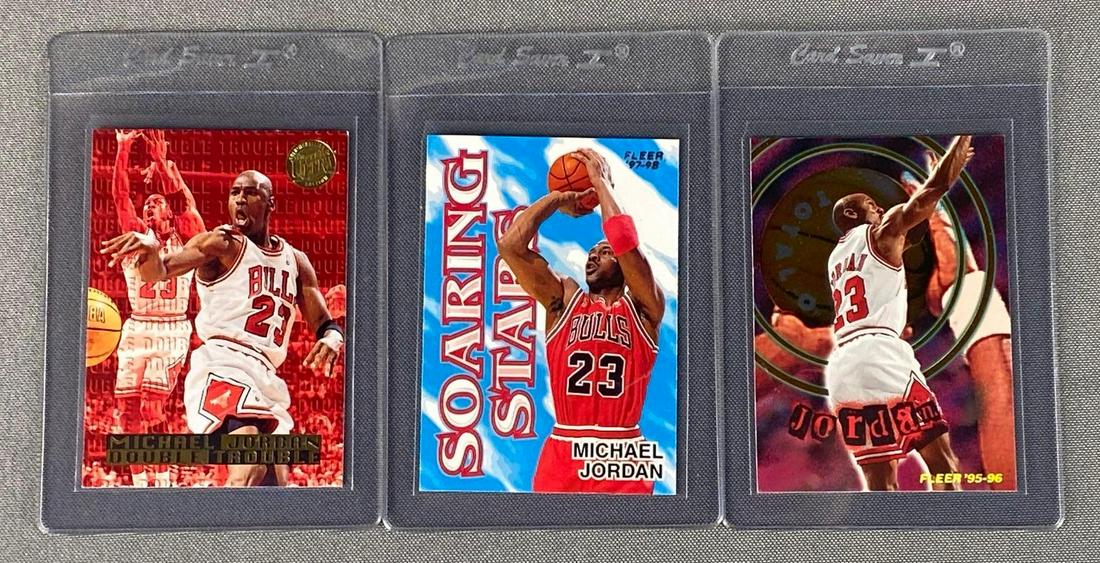 Group of 3 Fleer Michael Jordan Inserts (1 of 7)