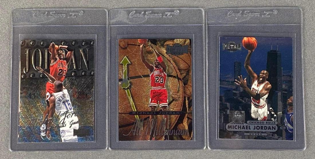 3 1997 -98 Metal Universe Michael Jordan Cards (1 of 7)