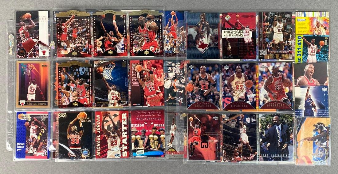 Group of 50 Michael Jordan Cards (1 of 7)