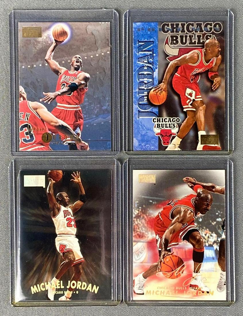 Group of 4 Skybox Premium Michael Jordan Cards (1 of 5)