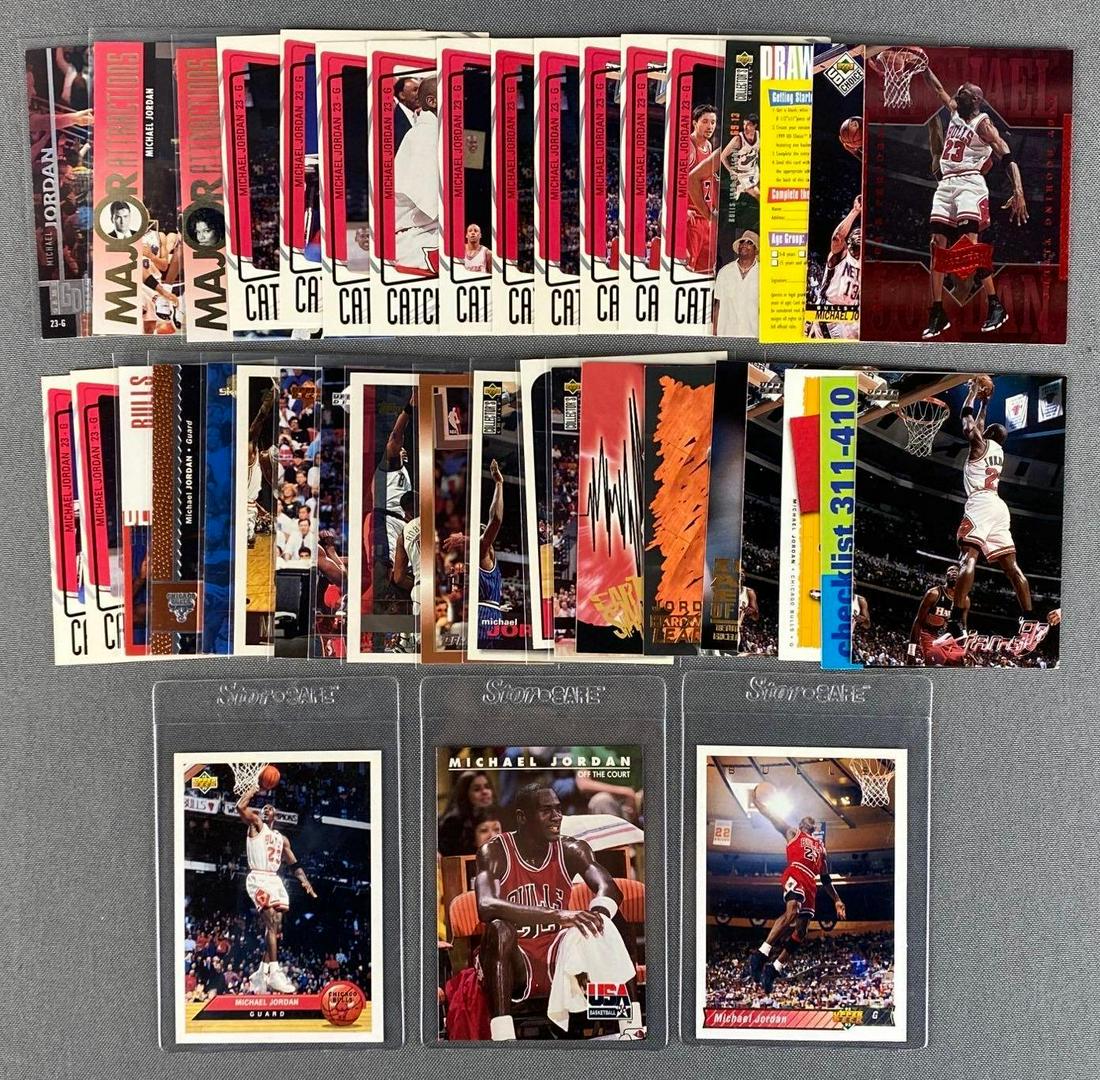 Group of 40 Michael Jordan Cards (1 of 4)