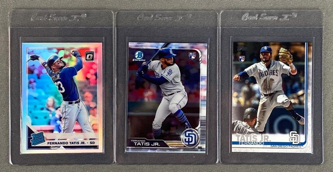 Group of 3 2019 Fernando Tatis Jr. Rookie Cards (1 of 7)