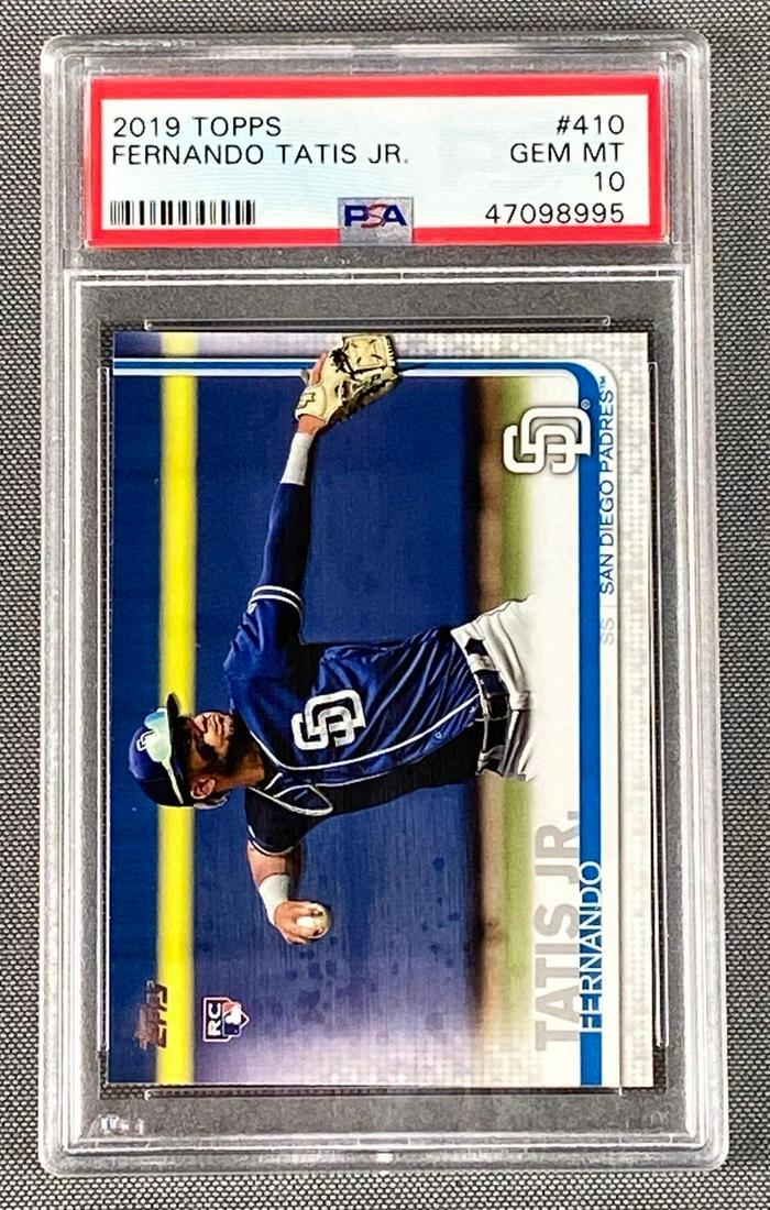 2019 Topps Fernando Tatis Jr. Graded Card (1 of 4)