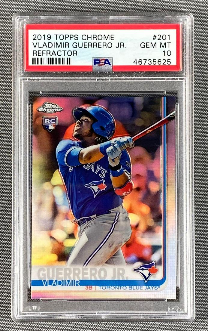 2019 Topps Chrome Vladimir Guerrero Jr. Graded Card (1 of 4)