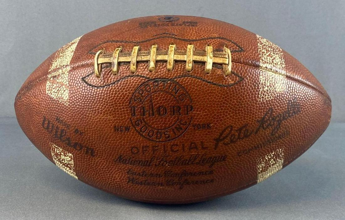 Wilson The Duke Thorp Sporting Goods Football (1 of 4)
